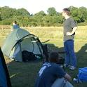 Chris & his tent